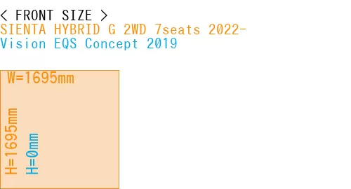 #SIENTA HYBRID G 2WD 7seats 2022- + Vision EQS Concept 2019